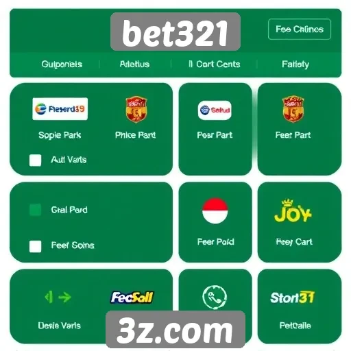 Opcões de pagamento disponíveis no bet321